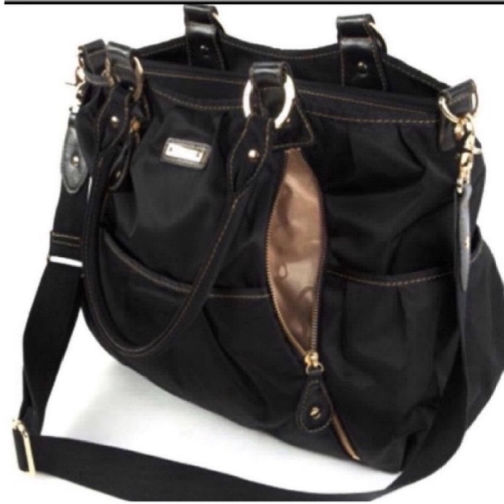 Storksak Bag Olivia Baby Bag Diaper Bag Black - Picture 3 of 10